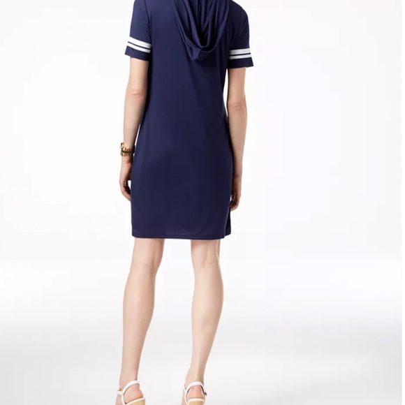 Michael Kors Athleisure Hoodie Dress - Picture 2 of 7